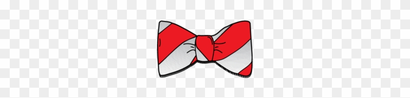 Bowtie Stripe Big Nerdy Bow Casual Classy Neck Fancy - Illustration #764288