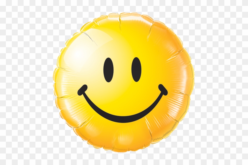 Mustache Smiley Face - Smiley Face Balloon Png #764303