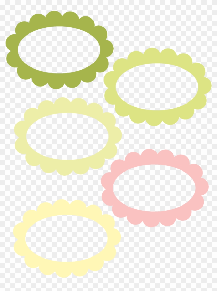 Limeade Oval Frames Free Download By Chocolate Rabbit - Frame Oval Png #764474