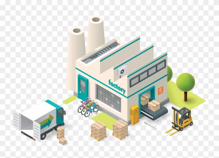 Smoke Drawing Techniques Download - Isometric Building Vector Free #764500