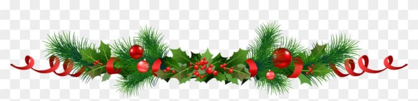 Ica Learn - - Christmas Garland Clipart Transparent #764525