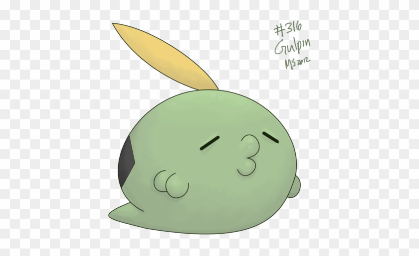 316 Gulpin By Pokemon-countdown - Cartoon #764605