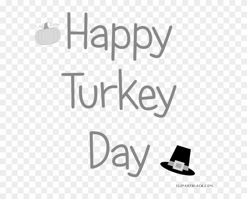 Happy Turkey Day Animal Free Black White Clipart Images - Panda A4 Cake Topper Made From Edible Sugar Icing #764882