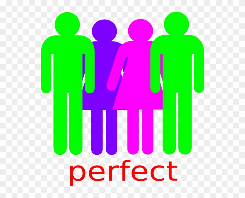 2 Boy And 2 Girls - Full Size PNG Clipart Images Download