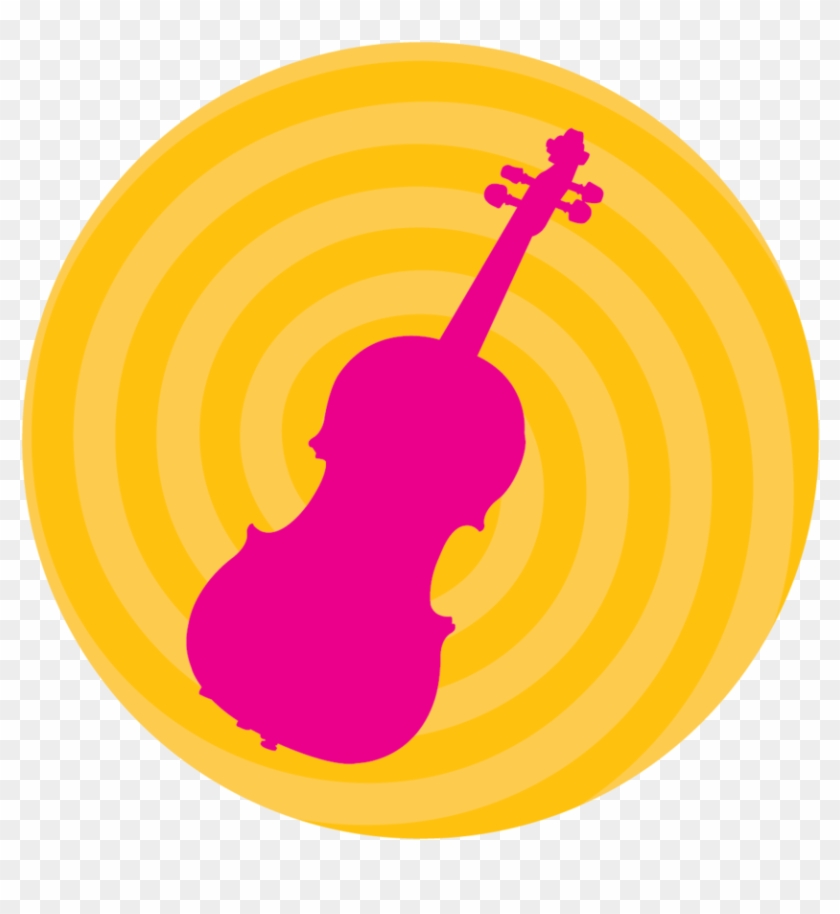 Bluegrass - Silhouette Violin Clip Art Free #764913