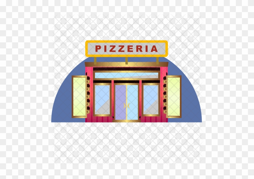 Pizzeria Pizza Icon - Architecture #765033