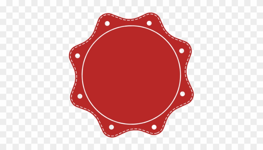 Vintage Circle Frame Vector Png Oval Frame Red Tag - Round Banner Vector Png #765064