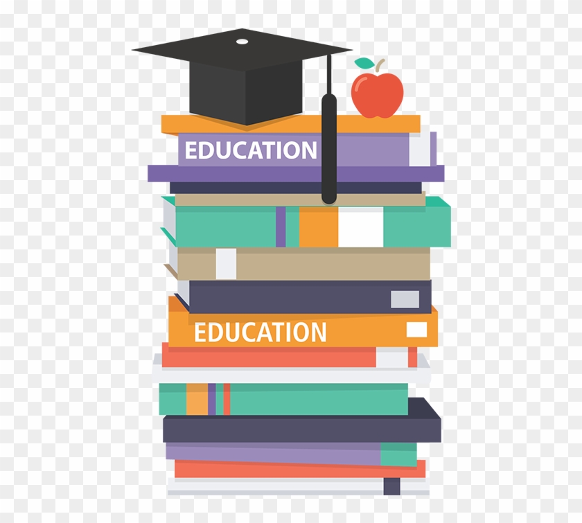 Health & Education - Free Vector Stack Of Books #765150