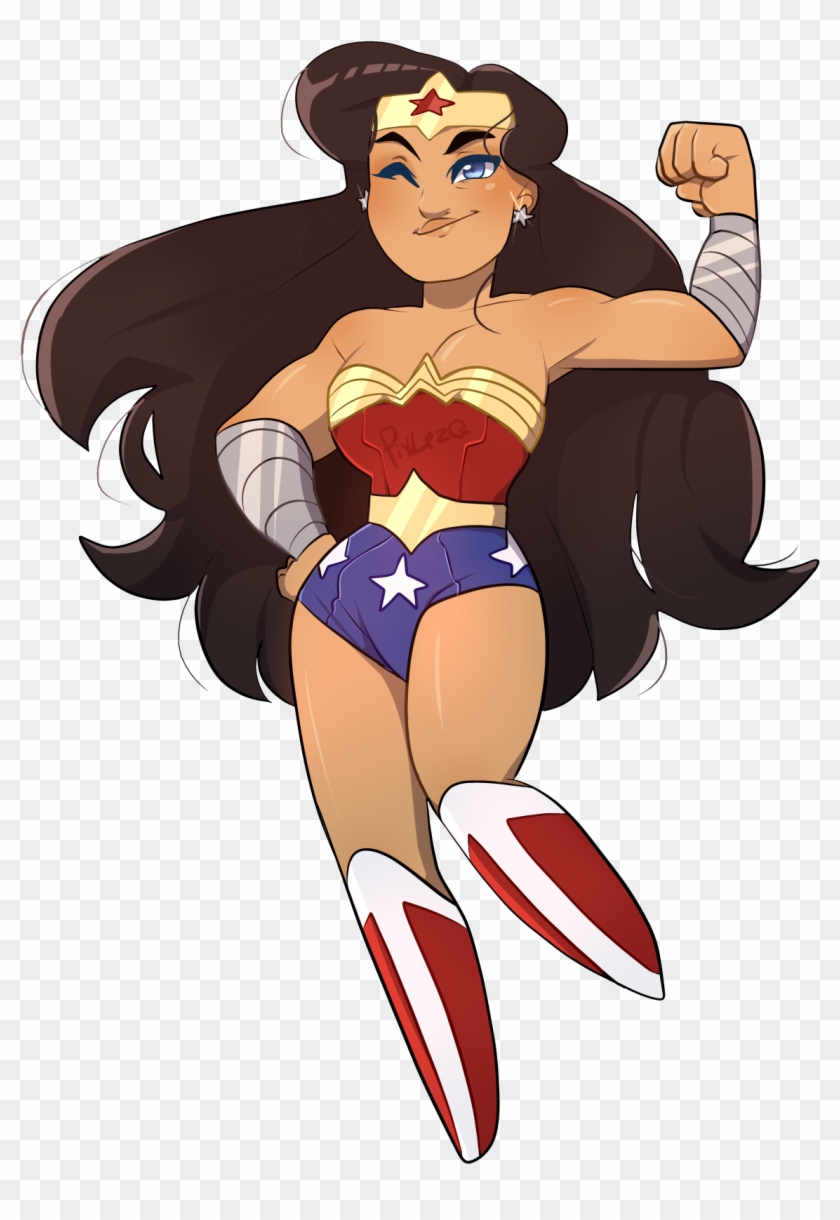 “ Wonder Woman Design From My Llau - Cartoon #765274