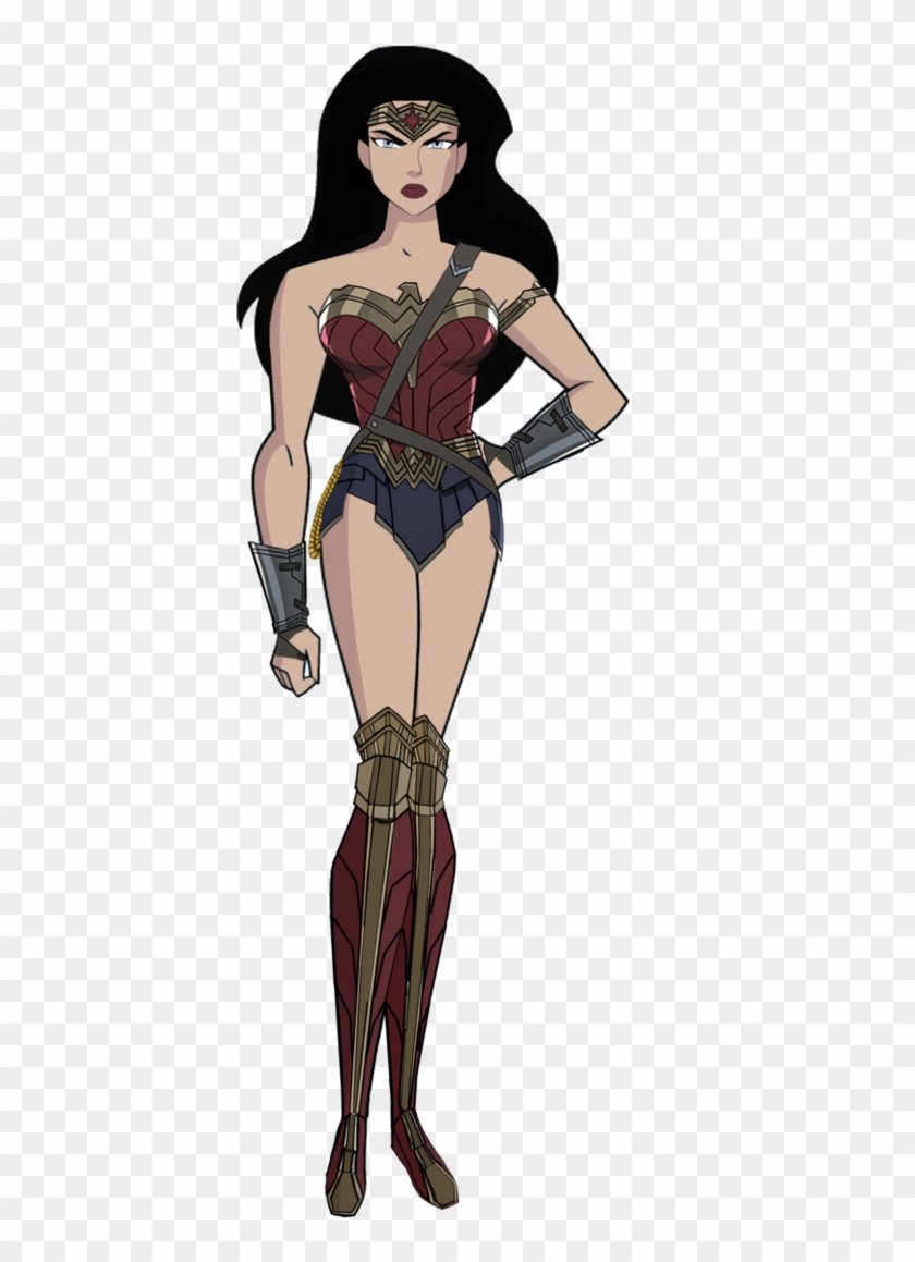 Updated Dawn Of Justice Wonder Woman Jlu Style By Alexbadass - Wonder Woman Justice League Unlimited Png #765278