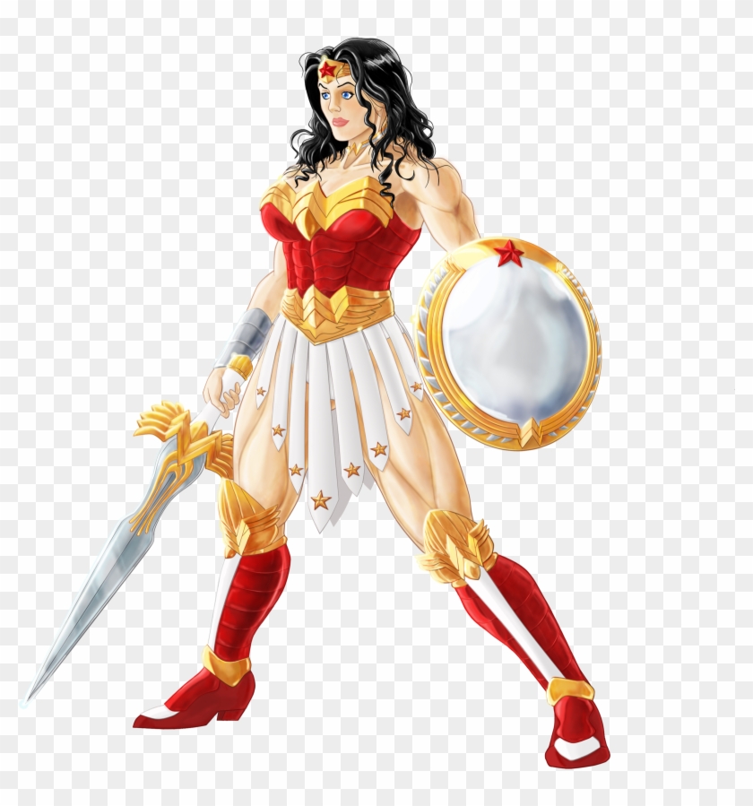 Wonder Woman Amazon Warrior By Danelsan Wonder Woman - Amazon Warrior Png #765438