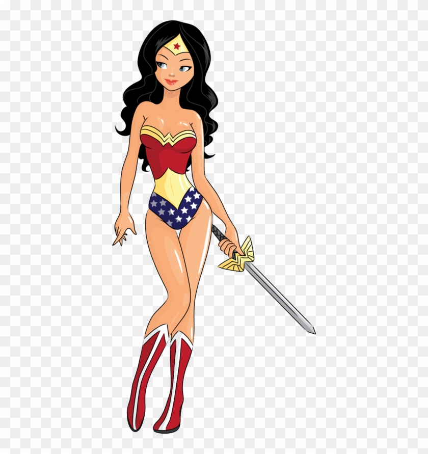Wonder Woman By Indy-lytle - Simple Wonder Woman Drawing - Free