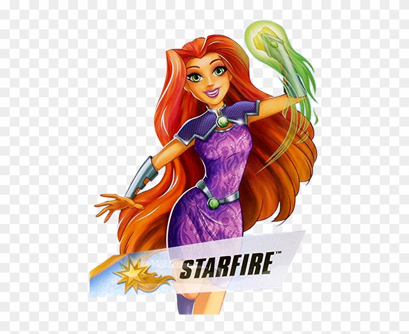 Monster High & Dc Super Hero Girls Artworks - Dc Superhero Girls Starfire #765449