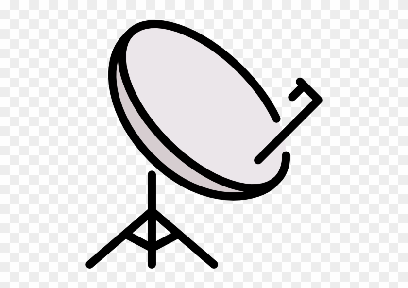 Radio Antenna Free Icon - Satellite Dish Icon Png #765537