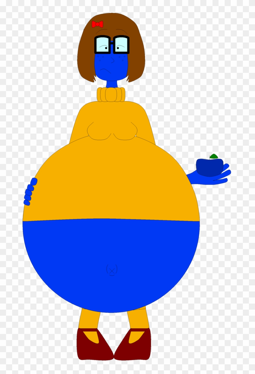 Velma's Blueberry Belly By Angry-signs - Velma And Daphne Belly Expansion #765558