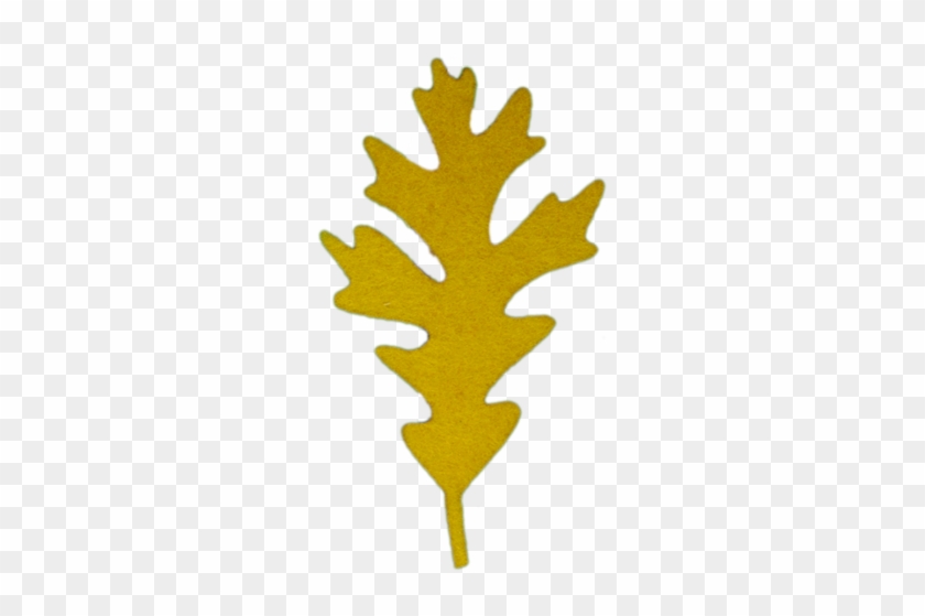 White Oak Leaves - Yellow #765631