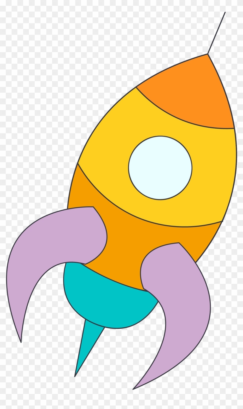Cartoon Rocket Illustration - Cartoon Rocket Illustration #765666