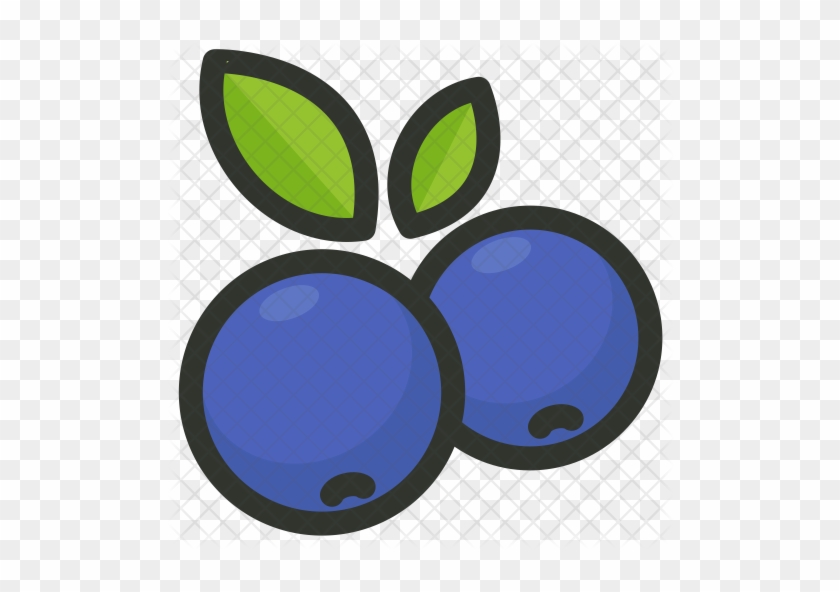 Blueberry Icon - Blueberry Icon #765658