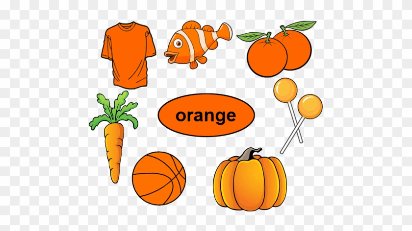 Color Orange Worksheets For Kindergarten - Signs With Wrong Grammar #765679