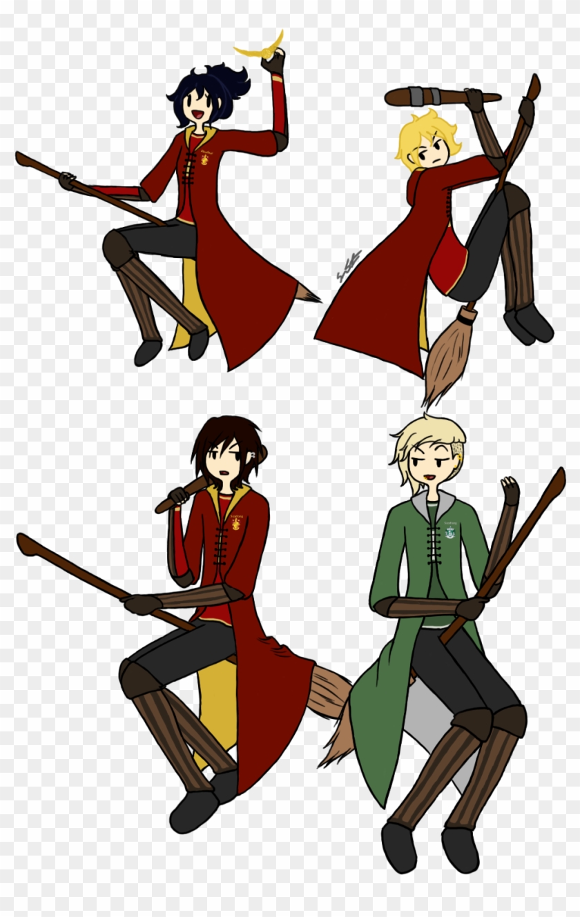 Adventure Quidditch By Ciaxlia - Harry Potter Quidditch Clipart #765797