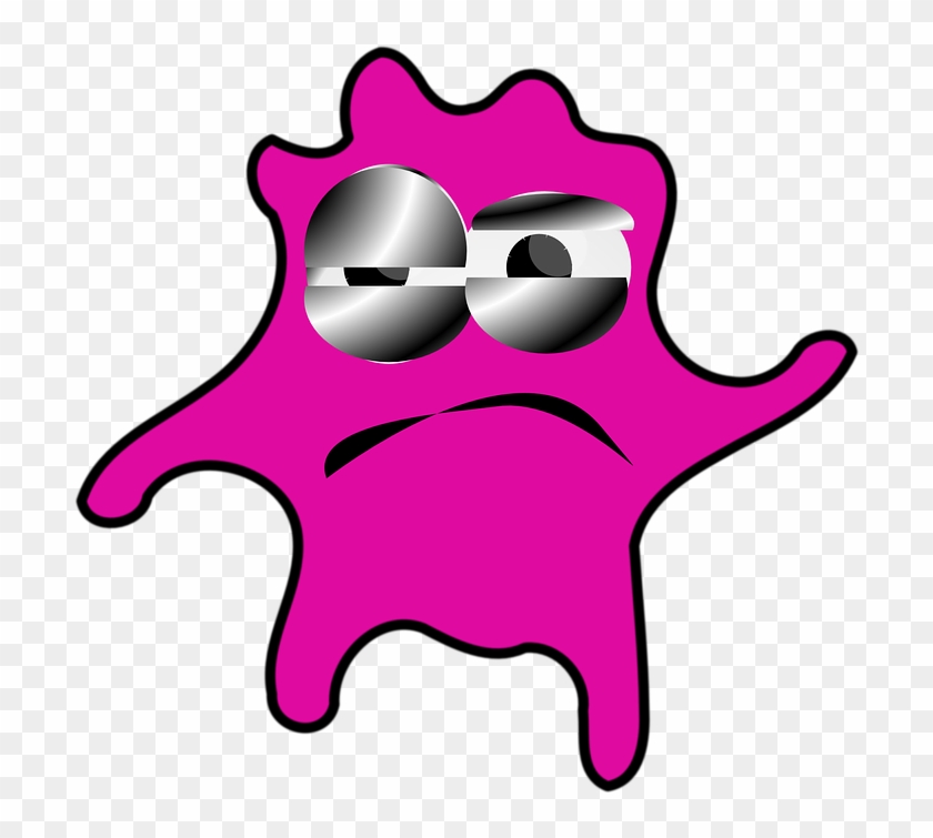 Free Vector Graphic - Cartoon Germs Transparent #765922