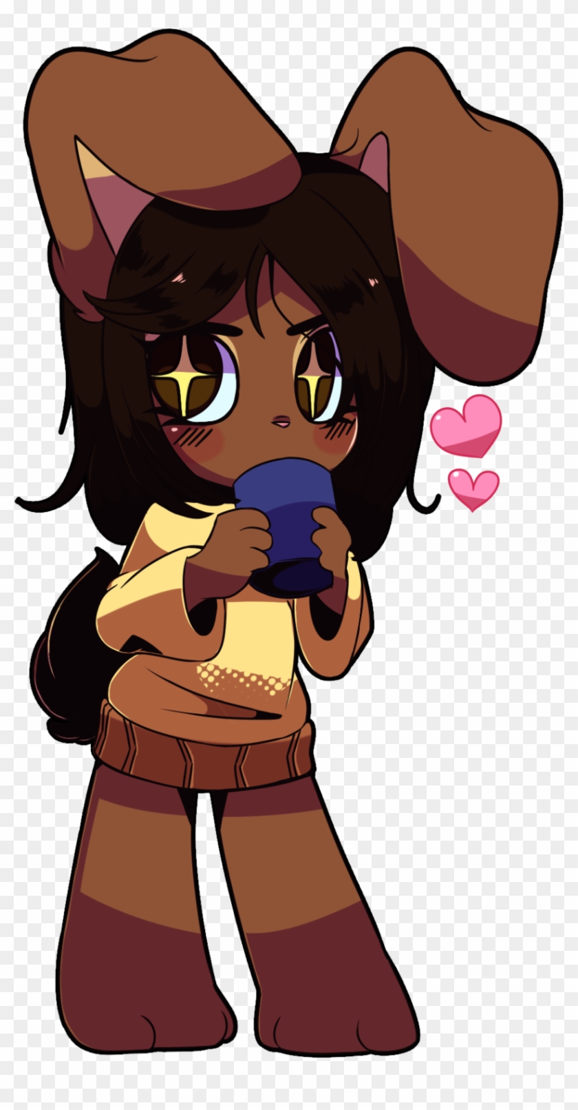 Chibi Chocolate Bunny By Queenashi Chibi Chocolate - Chibi Chocolate Bunny #765998