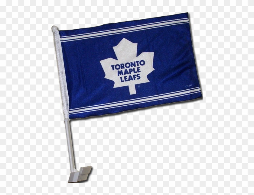Toronto Maple Leafs Window Mounted Blue Car Flag - Toronto Maple Leafs Car Flag #766115