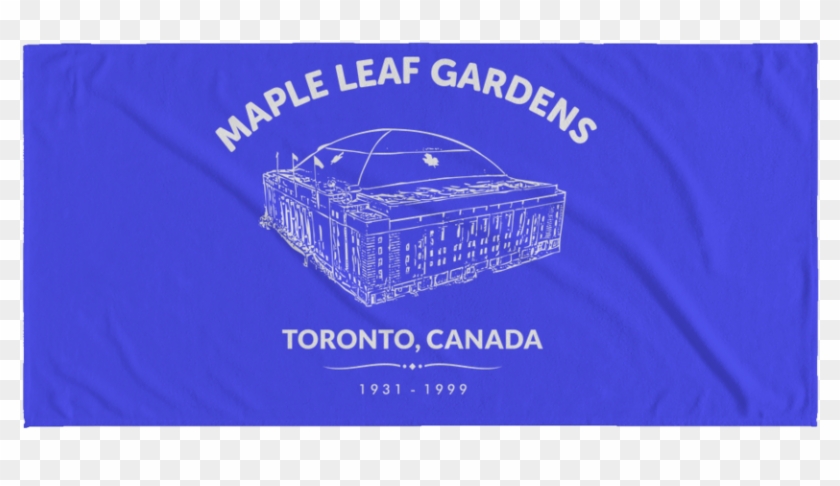 Retro Maple Leafs Gardens Beach Towel - Maple Leaf Gardens #766152