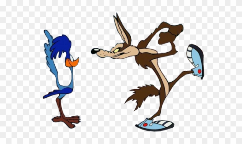 Roadrunner Clipart Warner Brothers - E Coyote Road Runner Wile Png #766192
