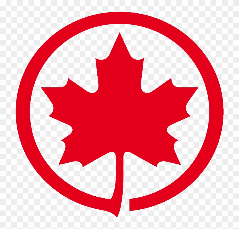 Air Canada Logo - Logo With Canadian Flag #766232