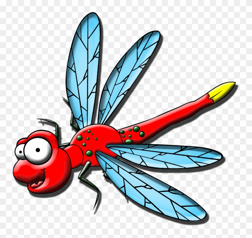 Dragonfly Clipart - Dragon Fly Cartoons #766253