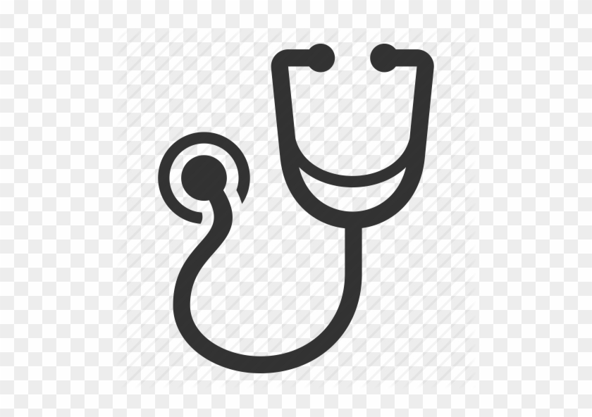 Stethoscope Outline Variant Icons - Medical Equipments Vector Png #766376
