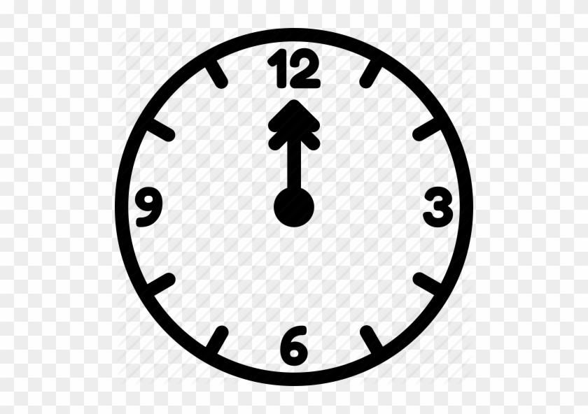 O Clock Clipart - 6 O Clock Icon #766407