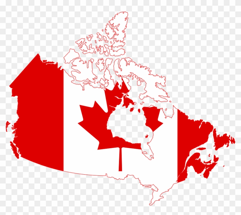 Au Tour D'horizon, Il Est Question À 16h, Sur Les Ondes - Canada Flag On Land #766420