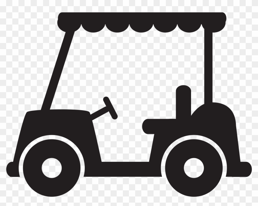 Golf Club Golf Cart Icon - Golf Cart With Transparent Background #766431