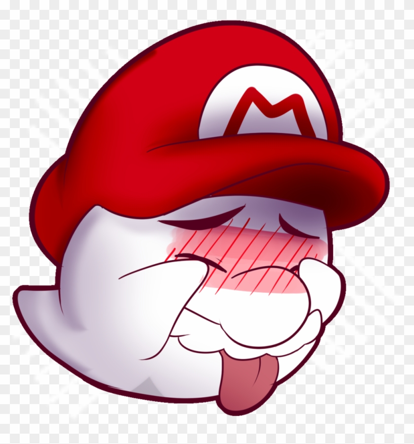 Boo Mario By Baconbloodfire On Deviantart - Mario Kawaii Png #766446