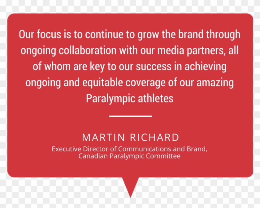 52 Per Cent Of Canadians Are Familiar With The Paralympic - Parallel #766494