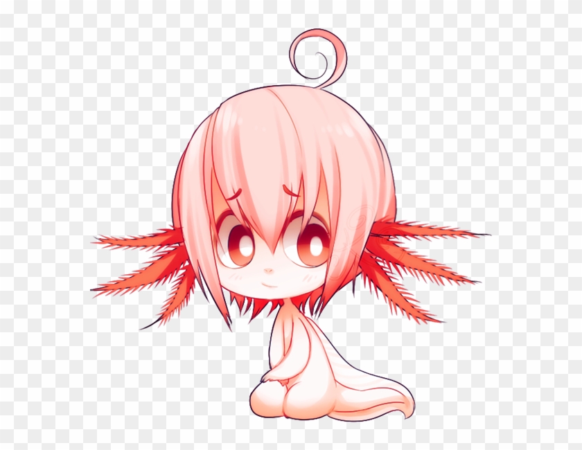 Axolotl Drawing - Photo - Axolotl Chibi #766575