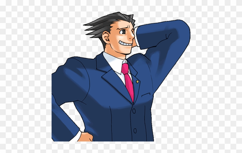 Ace - Phoenix Wright Sprite Png #766577