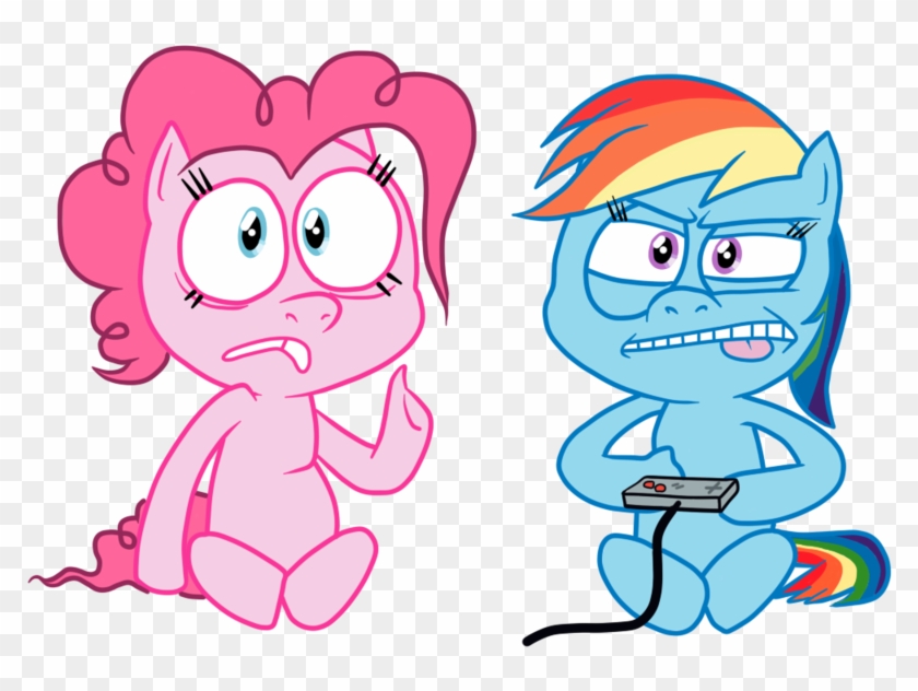 Rainbow Dash And Pinkie Pie By Drawing-eyes - Pinkie Pie #766579