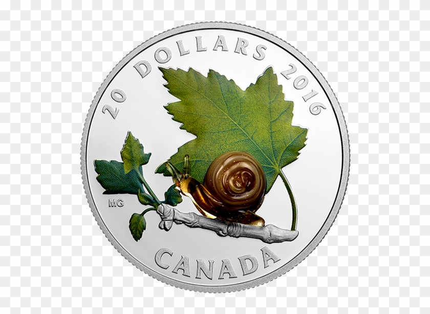 Designed By Canadian Artist Maurice Gervais, This Coin - Snail Coin Canada #766773