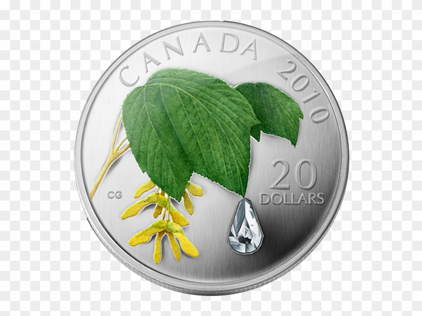 Canada 2010 20$ Maple Leaf Crystal Raindrop Proof Silver - 2010 Fine Silver 20 Dollar Coin - Crystal Series: Maple #766810