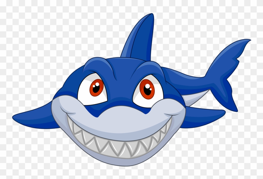 Shark Cartoon Clip Art - Shark Cartoon Clip Art #766883