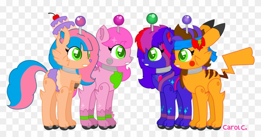 Genesia,bras,pink Plug And Cupcake By Carol2015 - Cartoon #766971