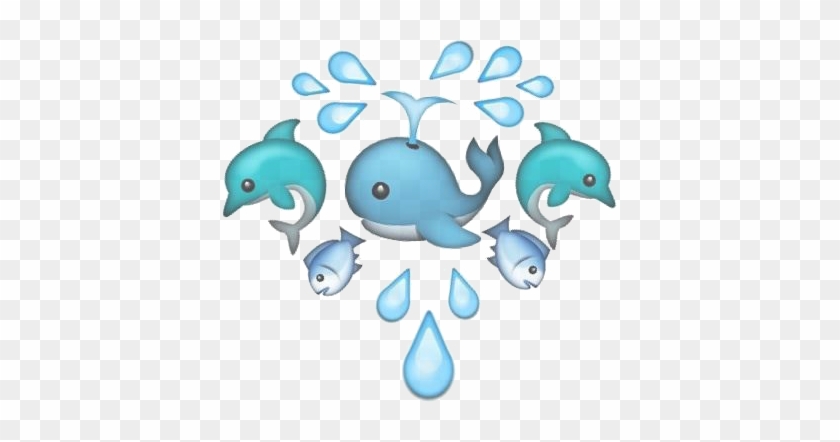 Dolphin Clipart Emoji - Dolphin Emoji #767026