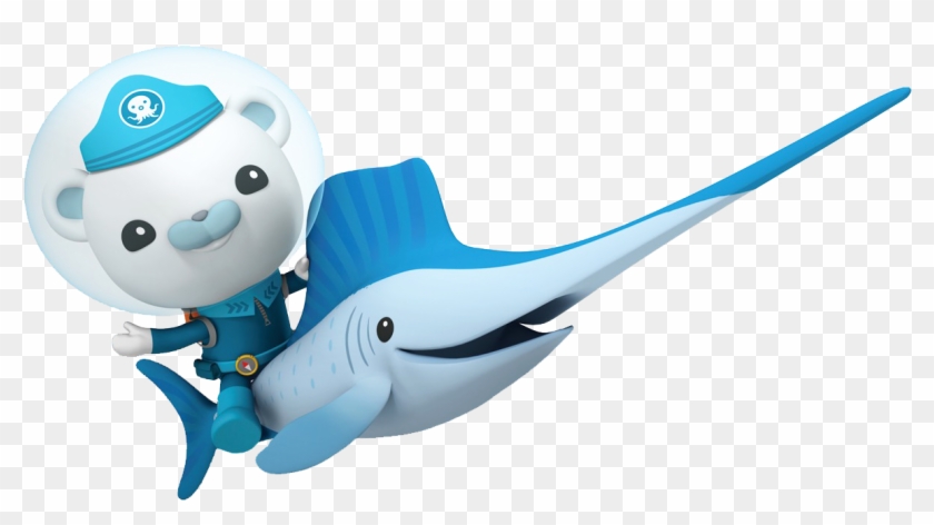 Dolphin Clipart Ride - Octonauts Giant Wall Decals #767027