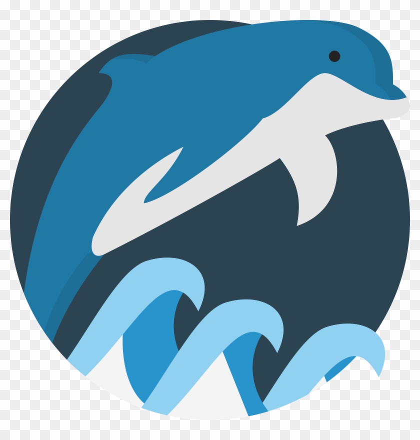 Bottlenose Dolphin Cliparts 7, Buy Clip Art - Dolphin Icon #767031