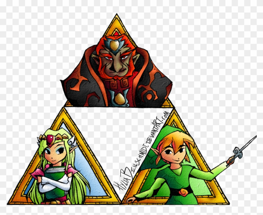 MaskedPhantom47: Link and the Triforce of Wisdom!!!