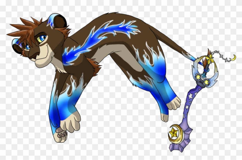 Sora-lion Wisdom Form By Bosleyboz - Sora #767190