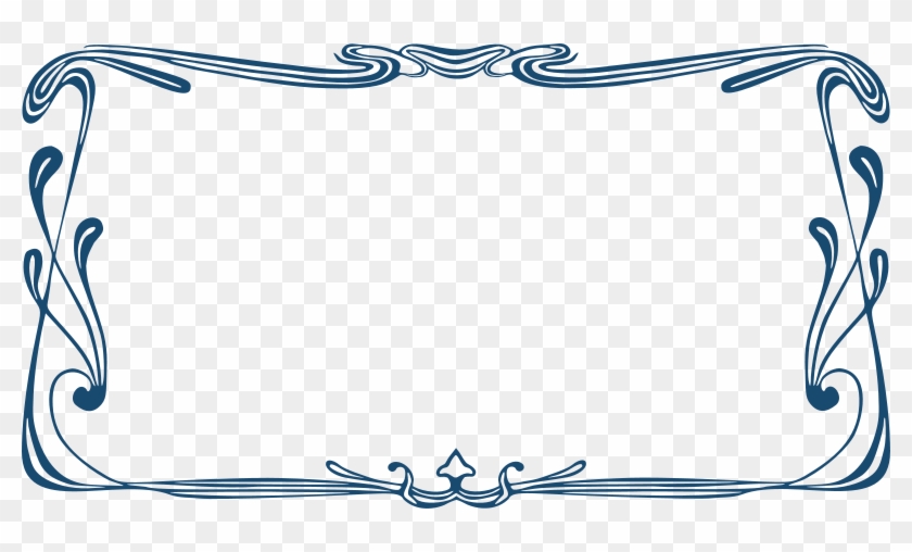 Art Nouveau Frame Png #767196